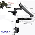 Articulating Stand with Post / Clamp 76/50mm Focusing Rack for Stereo Microscope