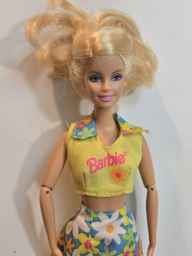 Mattel Barbie Clothes 90s SUMMER FLOWERS Outfit Casual Fashion Doll VGUC C161 - Picture 5 of 14