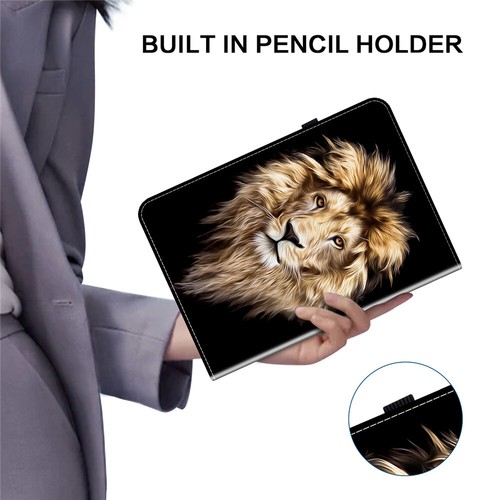 For Lenovo Tab M11 M10 M9 M8 M7 P11 Case Pattern Leather Flip Folio Stand Cover - Picture 30 of 73