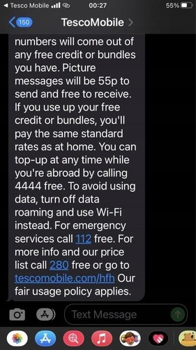 Tesco Mobile UK karta SIM Prepaid Card Roaming EU - Zdjęcie 9 z 9