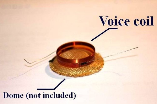 Voice Coil Replacement for Tweeter Jmlab Focal T90/T92/TC100K/ T120/T121 - 8 - Picture 4 of 5