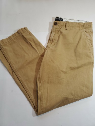 CHINO PANTS STRAIGHT Khaki Brown 