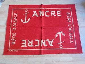 Antik Teppich Karten Anker Bier Alsace Ebay