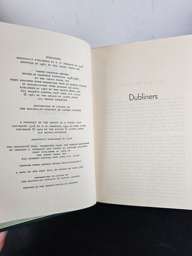 ICL Dubliners & Portrait Artist JAMES JOYCE International Collectors Library '67 - Picture 4 of 6