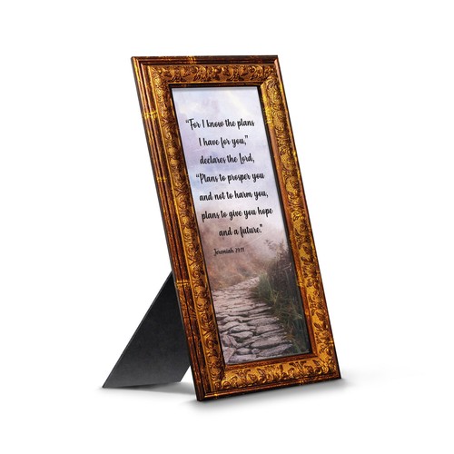 Jeremías 29:11 "Porque yo sé los planes que tengo para ti arte cristiano regalos - Imagen 16 de 17