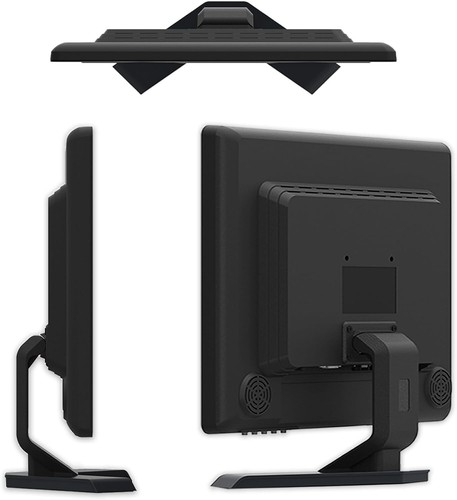 Versatile 17 Inch LCD Monitor - 1280x1024 Resolution with Adjustable Height - Picture 9 of 10
