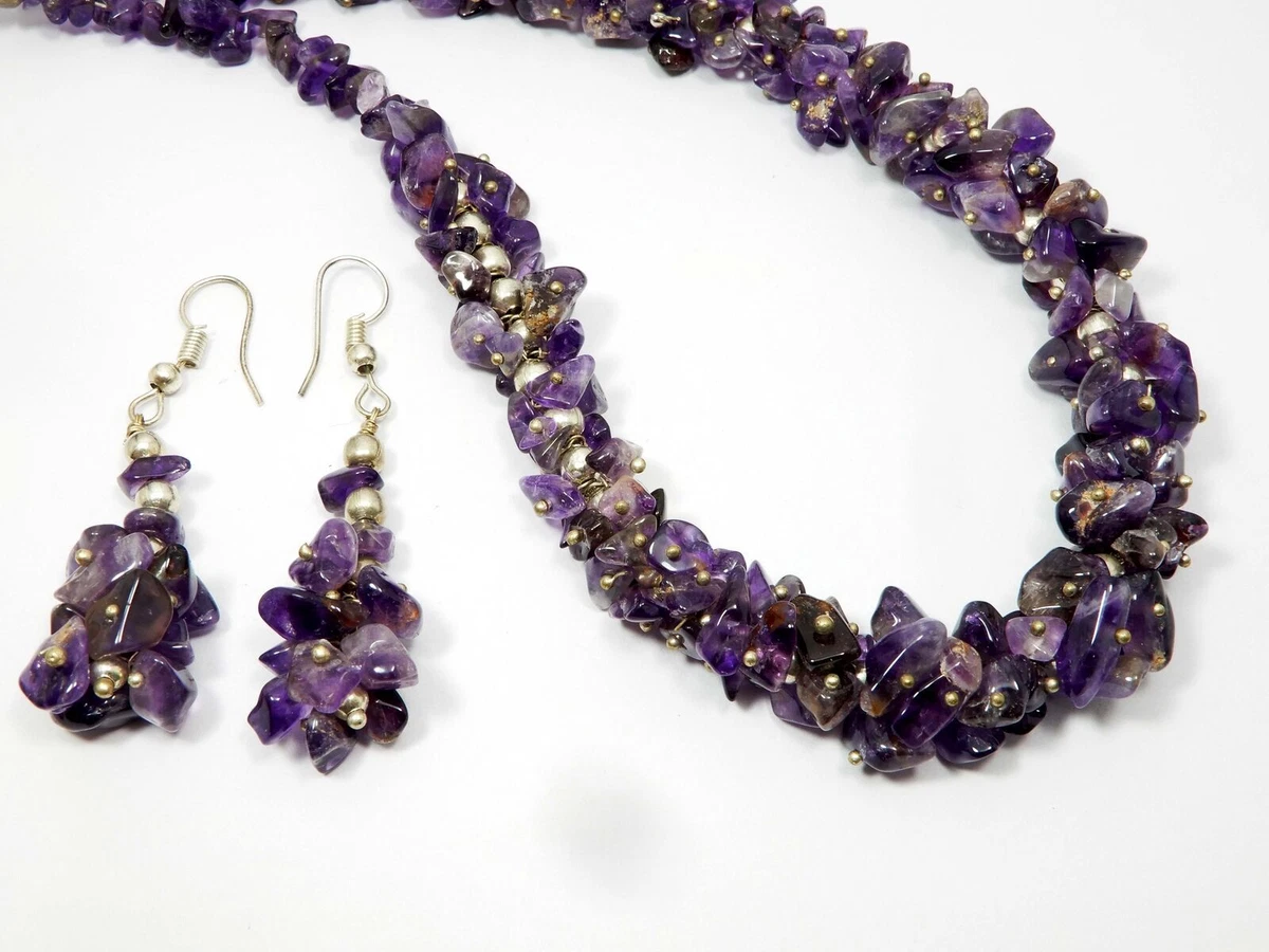Natural amethyst shop jewelry