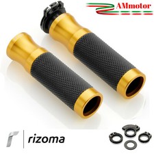 Manopole Rizoma Yamaha Fz1 Moto Sport Coppia Alluminio Gomma Oro
