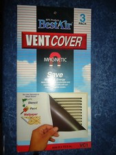 3 BEST AIR MAGNETIC VENT COVERS
