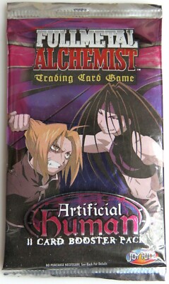 FULLMETAL ALCHEMIST ~ Artificial Human 11 card Booster Pack factory sealed