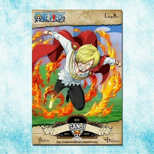 PLAQUE MÉTAL manga One piece 30 X 20 CM EUR 20,99 - FR