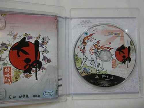 USED Chibi Terrace Noodle Stopper + English Support PS3 Okami Zekkeiban HD Japan - Picture 2 of 12