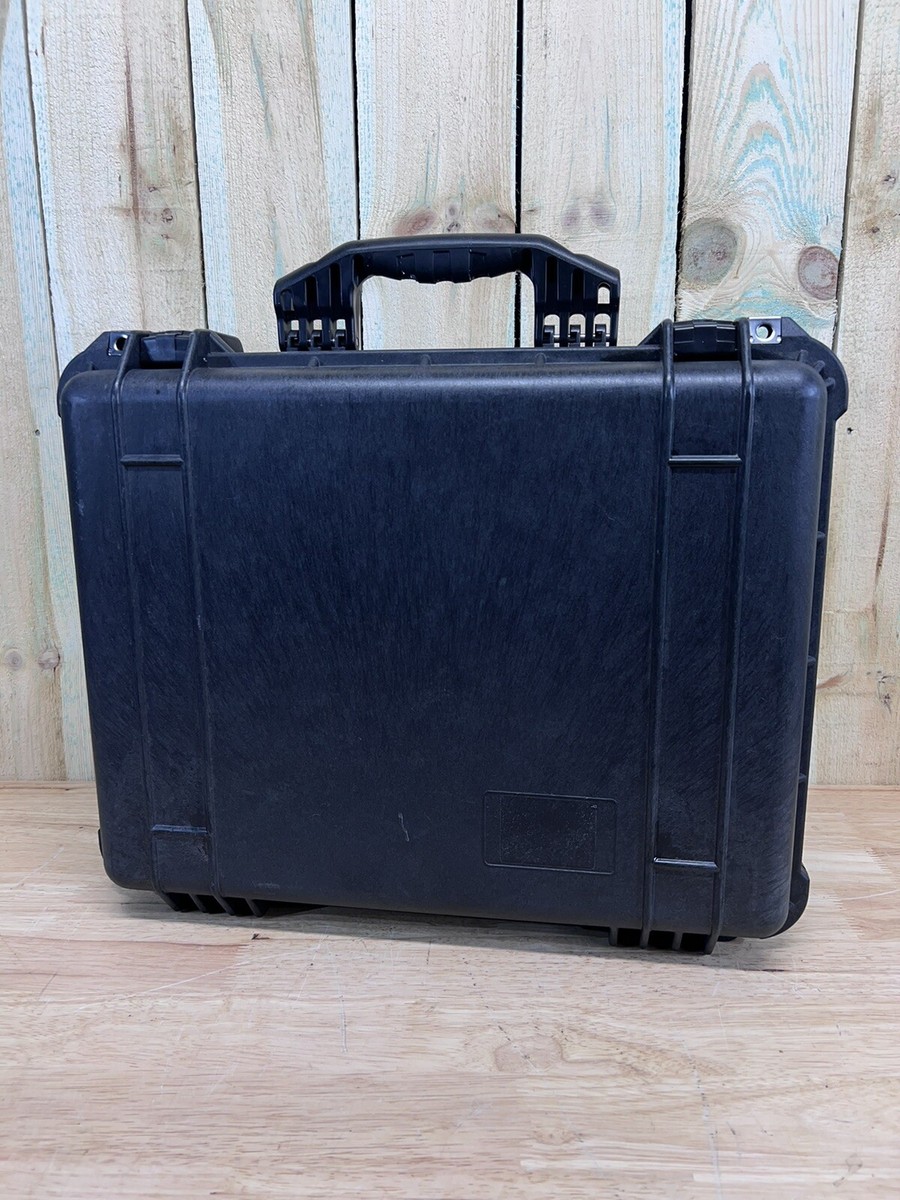 Pelican 1550 Watertight Protector Case Black Good Condition A/B