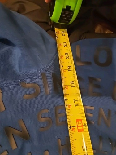 Helly Hansen Workwear Comfortable Hoodie Sweatshirt Mens M Blue Cotton Words - Picture 9 of 15