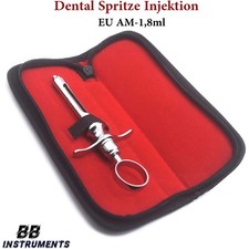"Dental Injektionsspritze 1,8ml EU AM – Zylinderampulle Aspiration Zahnarzt NEU"