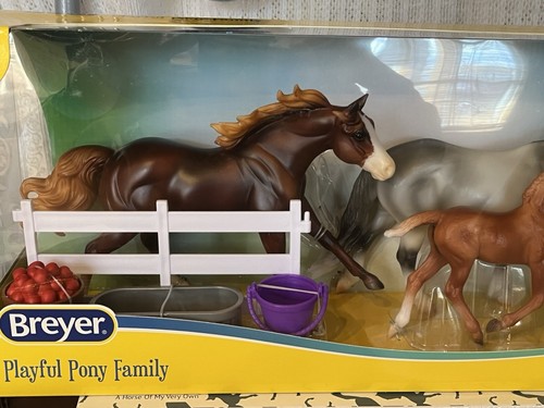 Breyer Model Horses Playful Pony Horse Family - Picture 3 of 4