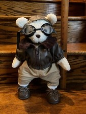 Aviator Teddy Bear 14 inches