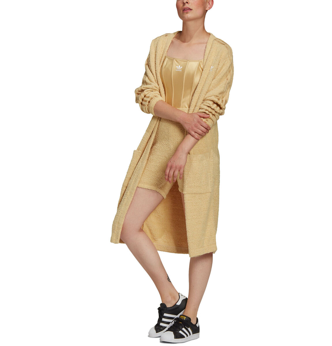 adidas Originals Women'S Relaxed Risque Loungwear Kimono adidas Originals Women'S Relaxed Risque Loungwear Kimono
