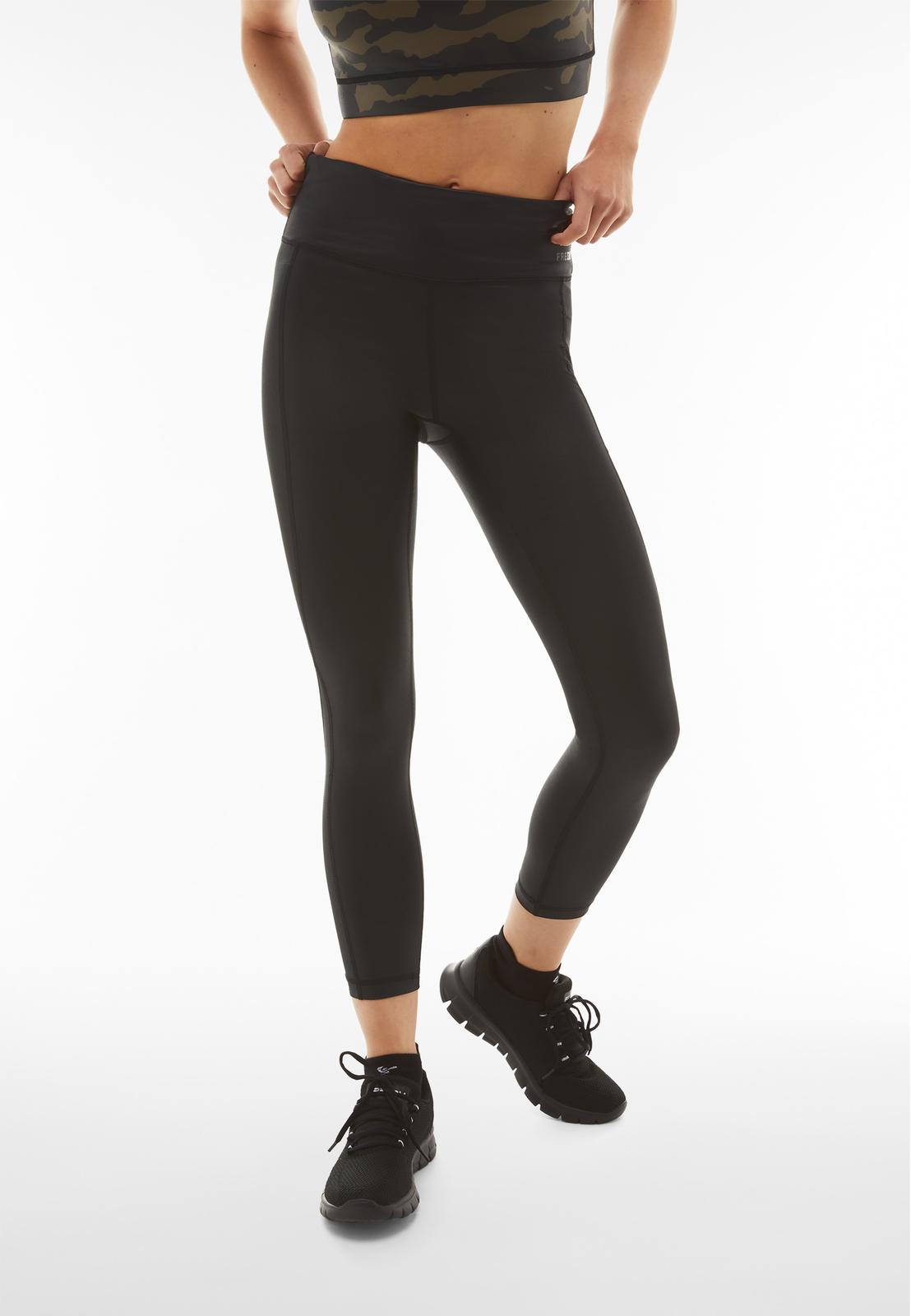 Sugar Pocket - Legging De Sport - Femme - Noir - Medium