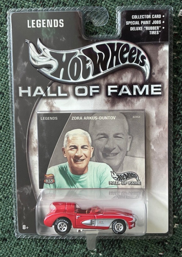 HOT WHEELS HALL OF FAME LEGENDS CORVETTE SR-2 Red