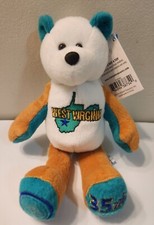 Limited Treasures State West Virginia 35 Plush Coin Bear