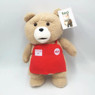 Movie TED The Bear Plush Doll Soft Animal Toy Cute Teddy Pillow Figure 18'' 3+