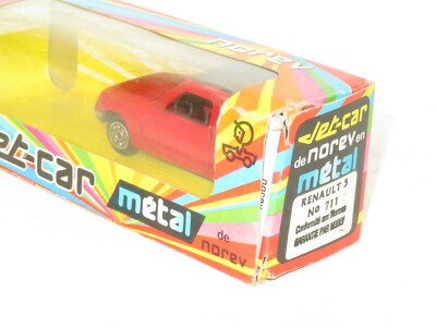 NOREV JET CAR METAL 1/43 – Renault 5 Yoplait – Fabrication Française – Miniature Collection