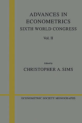 Advances in Econometrics: Volume 2 Sixth World Congress Sims Paperback