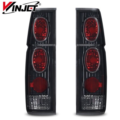 Black Smoke Tail Lights for 1986-1997 Nissan Pickup D21 Hardbody