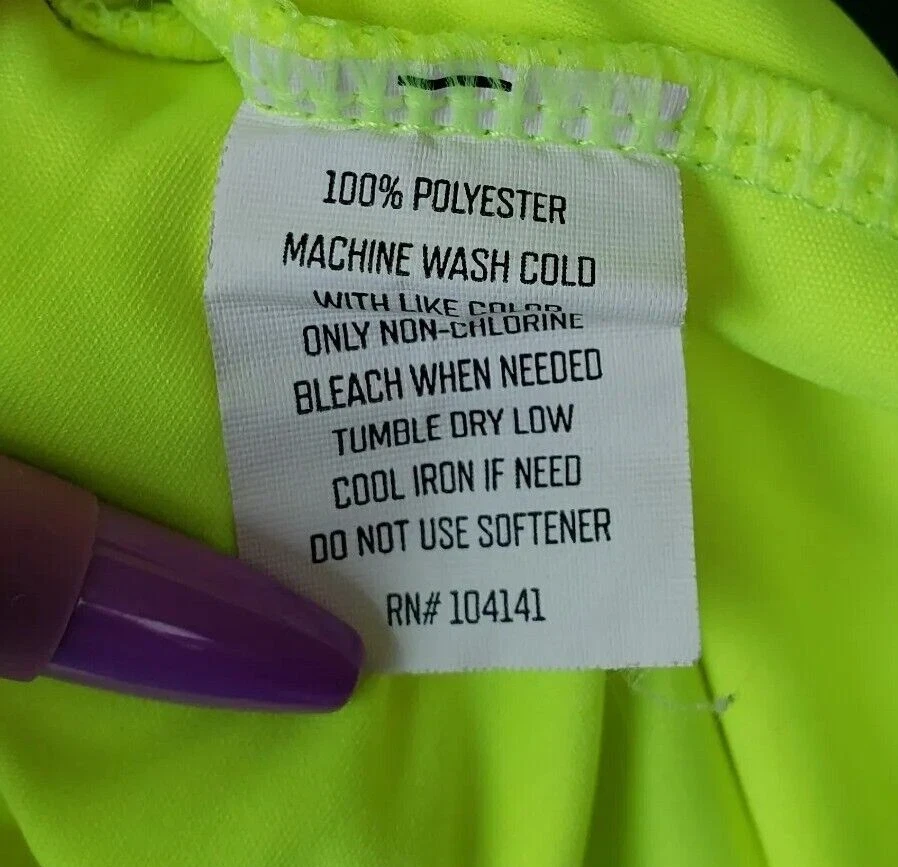 Camisa de ciclismo Nishiki para hombre mediana cuarto cremallera alta visibilidad Foto 4 de 4