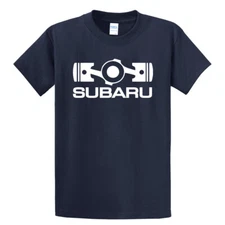 Subaru Basic Tee Shirt Impreza Sti T shirt WRX Forester Outback NEW Racing Navy