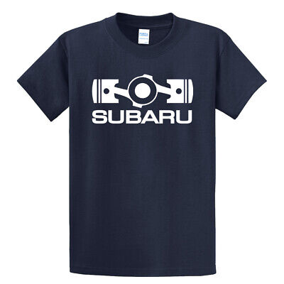 Subaru Basic Tee Shirt Impreza Sti T shirt WRX Forester Outback NEW Racing Navy | eBay