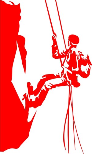 Autoaufkleber Bergsteigen/klettern Berg-053  Aufkleber Sticker - Bild 8 von 15