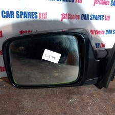 Right Side Convex Heated Mirror Glass For Nissan X-Trail T30 (2001-2007) - Replacement