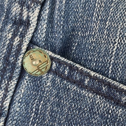 Sass & Bide Capri Jeans Womens Size 26 Blue Denim Cuffed Low Rise Vintage Y2K - Picture 7 of 12