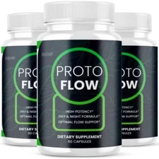 Protoflow High Potency Day & Night Formula Supplement Pills (180 Capsule) 3-Pack