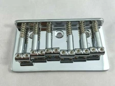Top-Loading Hardtail Electric Guitar Bridge Chrome 