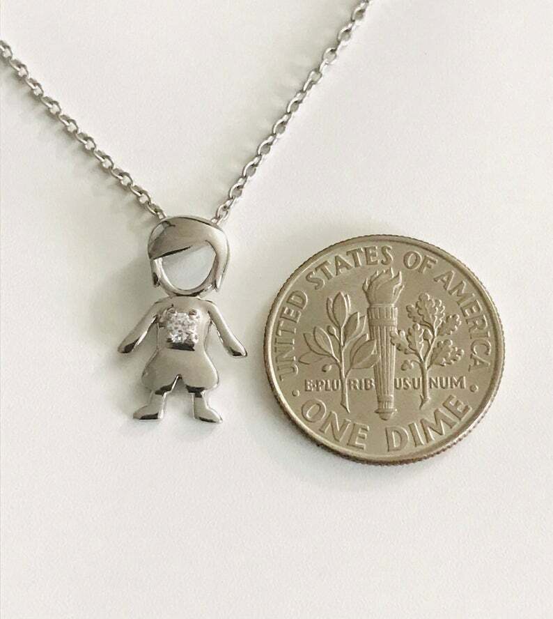 925 STERLING SILVER LITTLE BOY 18 925 STERLING SILVER LITTLE BOY 18