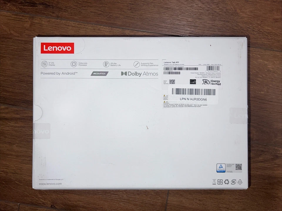 Lenovo Tab M11, 11" IPS 400 nits, 4GB, 128GB eMMC, incluido con bolígrafo y estuche Foto 2 de 3