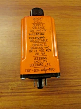 ATC DIVERSIFIED ELECTRONICS DELAY RELAY 10A, Cat# TDF-12-AKA-180 ..  VI-187