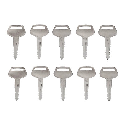(10) Ignition Heavy Equipment Key 787 for Komatsu Excavator Grader Dozer Loader
