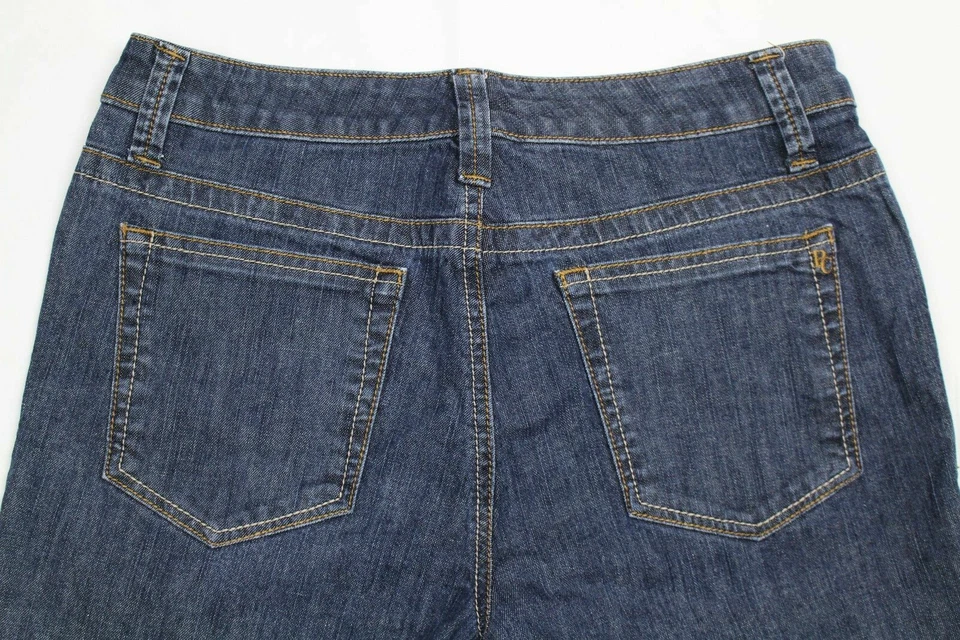 Pure Color Women's Jeans Cropped Denim Size 30 - Image 3 of 4