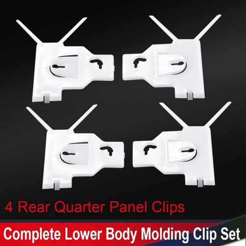 Fit For 81-88 Oldsmobile Cutlass Lower Body Molding Trim Retainer Clip Install - Picture 4 of 11