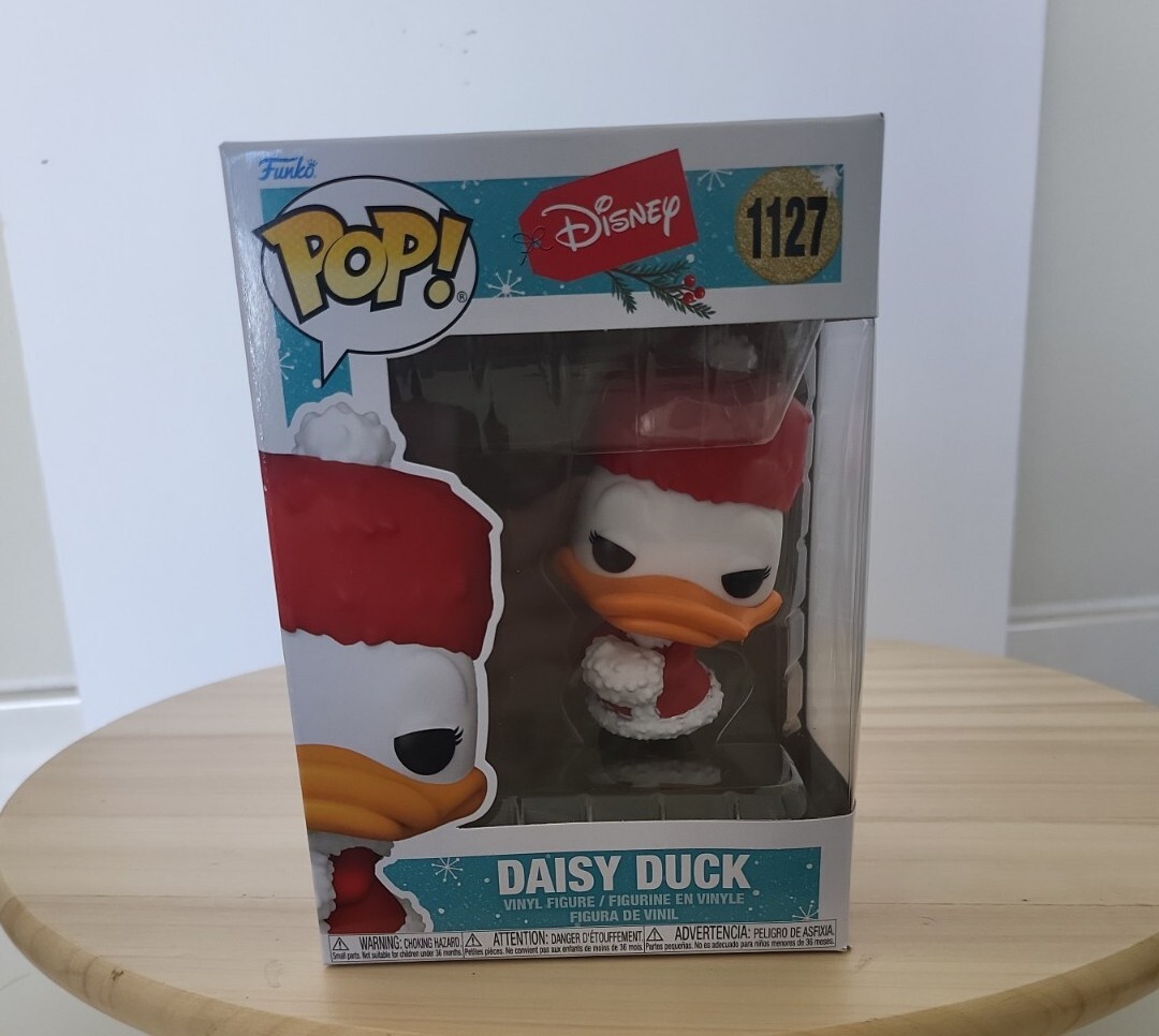 En Oferta Funko Pop Disney Holiday Daisy Duck # 1127 + Protector New