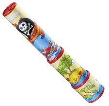 Kaleidoskop PIRATEN Seeräuber Freibeuter Kaleidoscope ausziehbar drehbar Metall