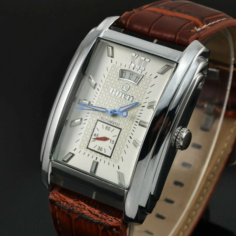Rectangular men deals watches