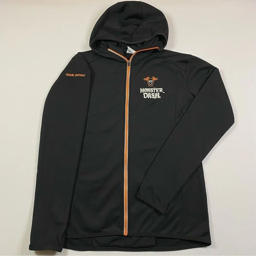 Monster Dash Team Ortho Hoodie Women’s Medium Zip Up Athletic Halloween Spooky