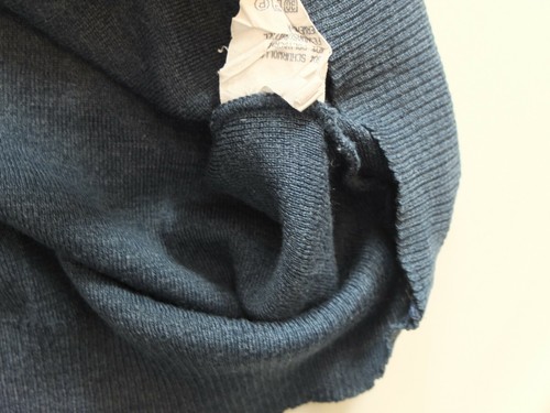 Elegant Wool Tanktop Vest Size 52 Top Blue - Picture 4 of 5