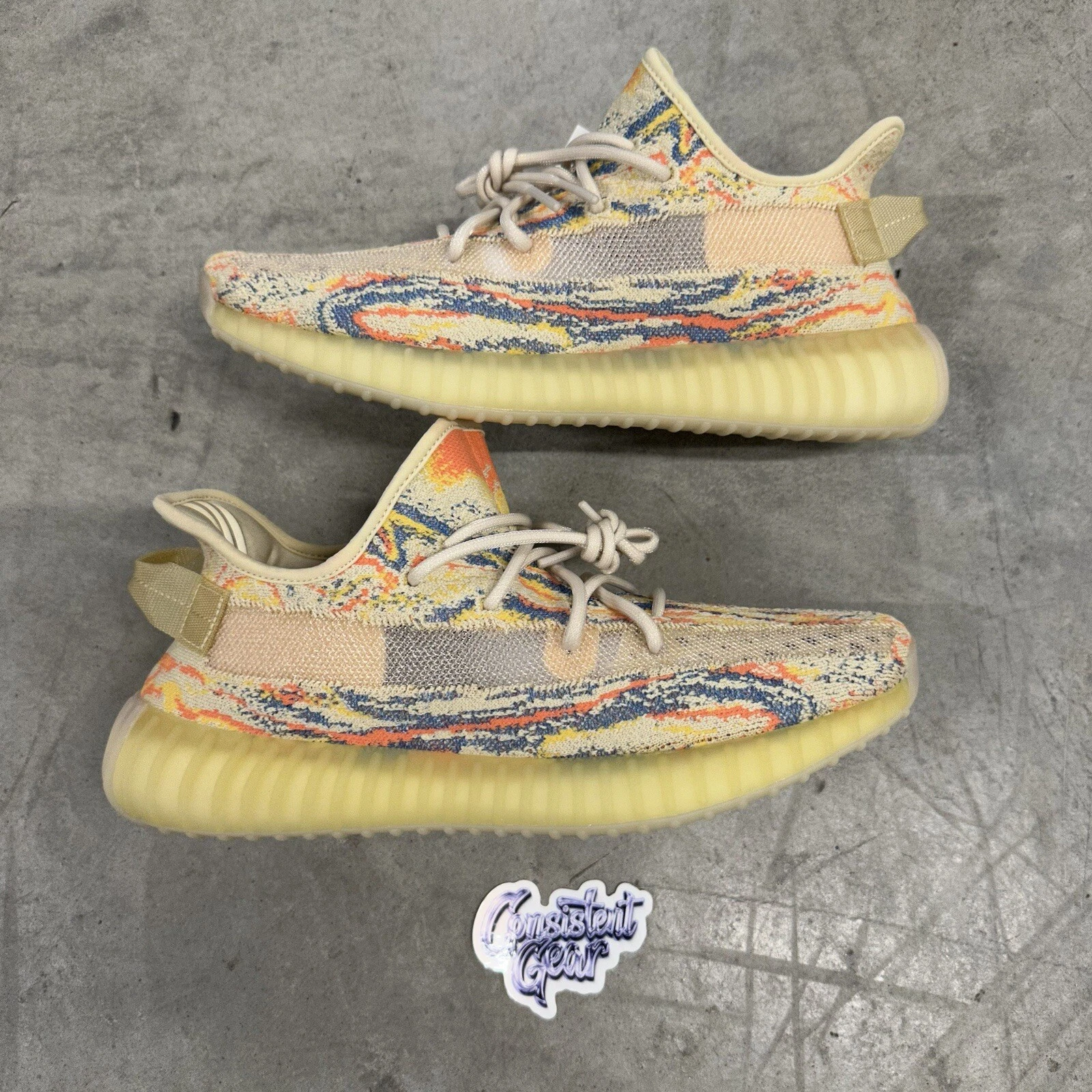 Adidas Yeezy Boost 350 V2 Low MX Oat Taglia 10M GW3773 (Spedizione veloce)