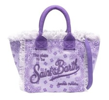 MC2 SAINT BARTH borsa Colette Bandana LILLA tracolla media introvabile ORIGINALE